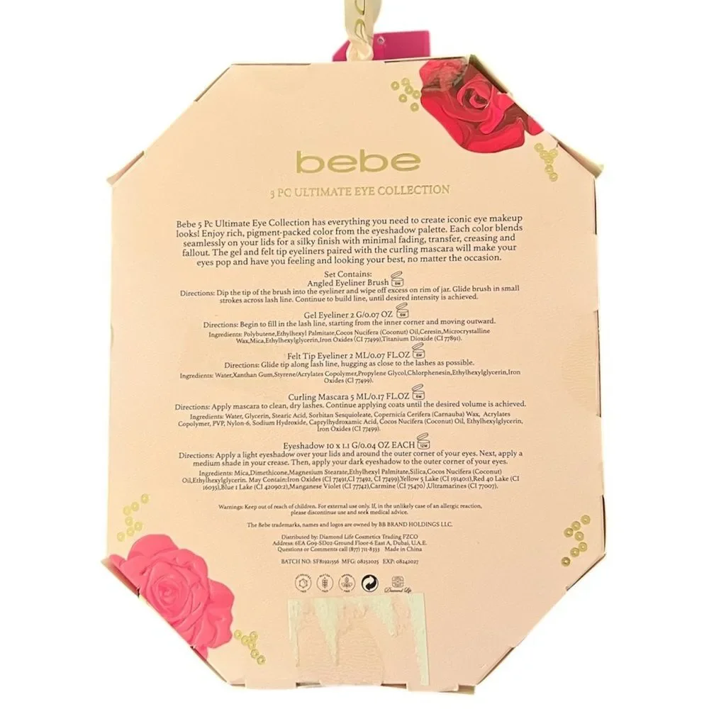 Bebe 5 Piece Ultimate Eye Collection Gift Set